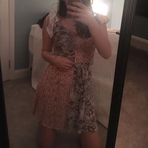 Dainty floral tea dress